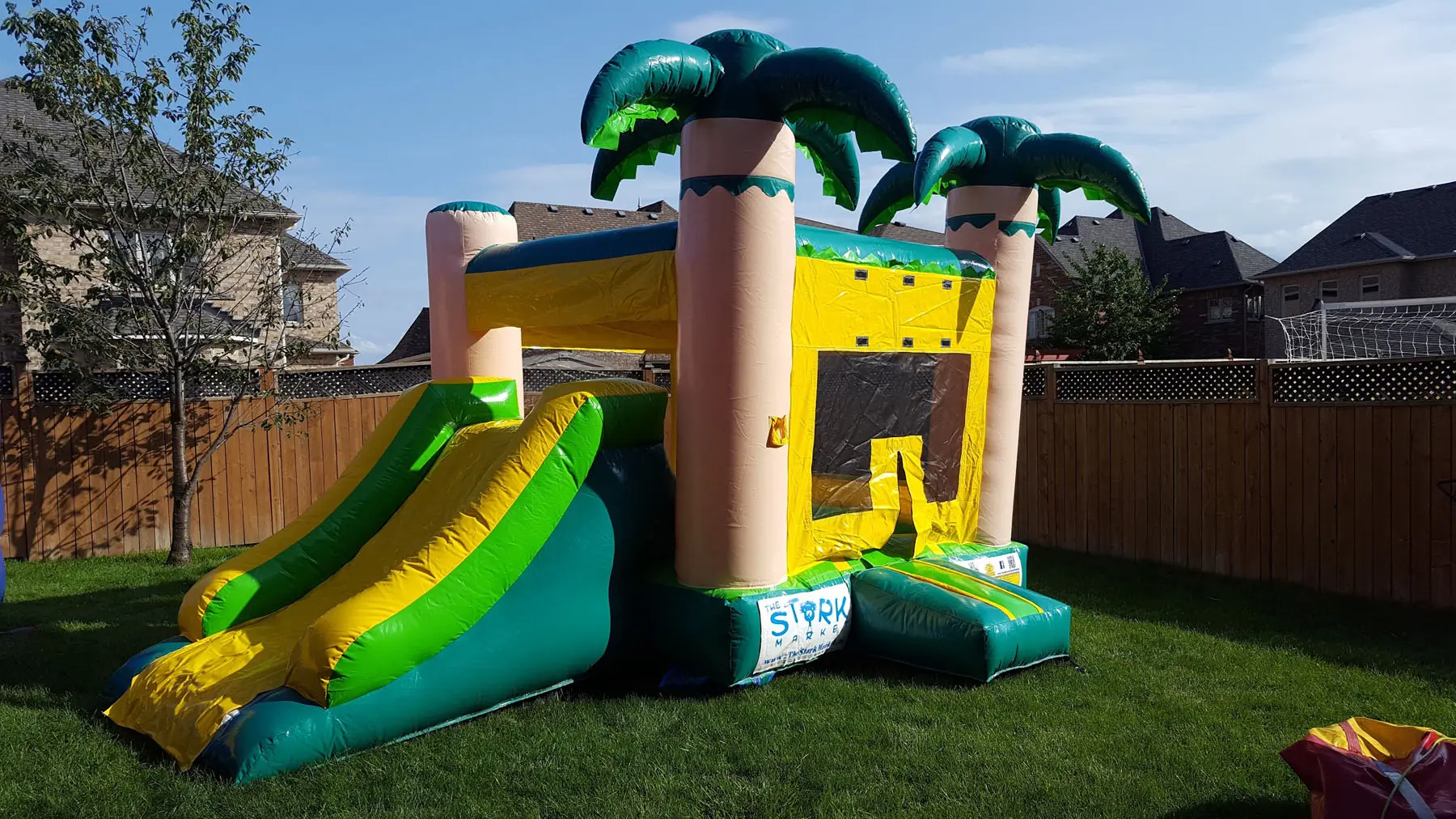Palm Tree Bouncy Castle — view 3