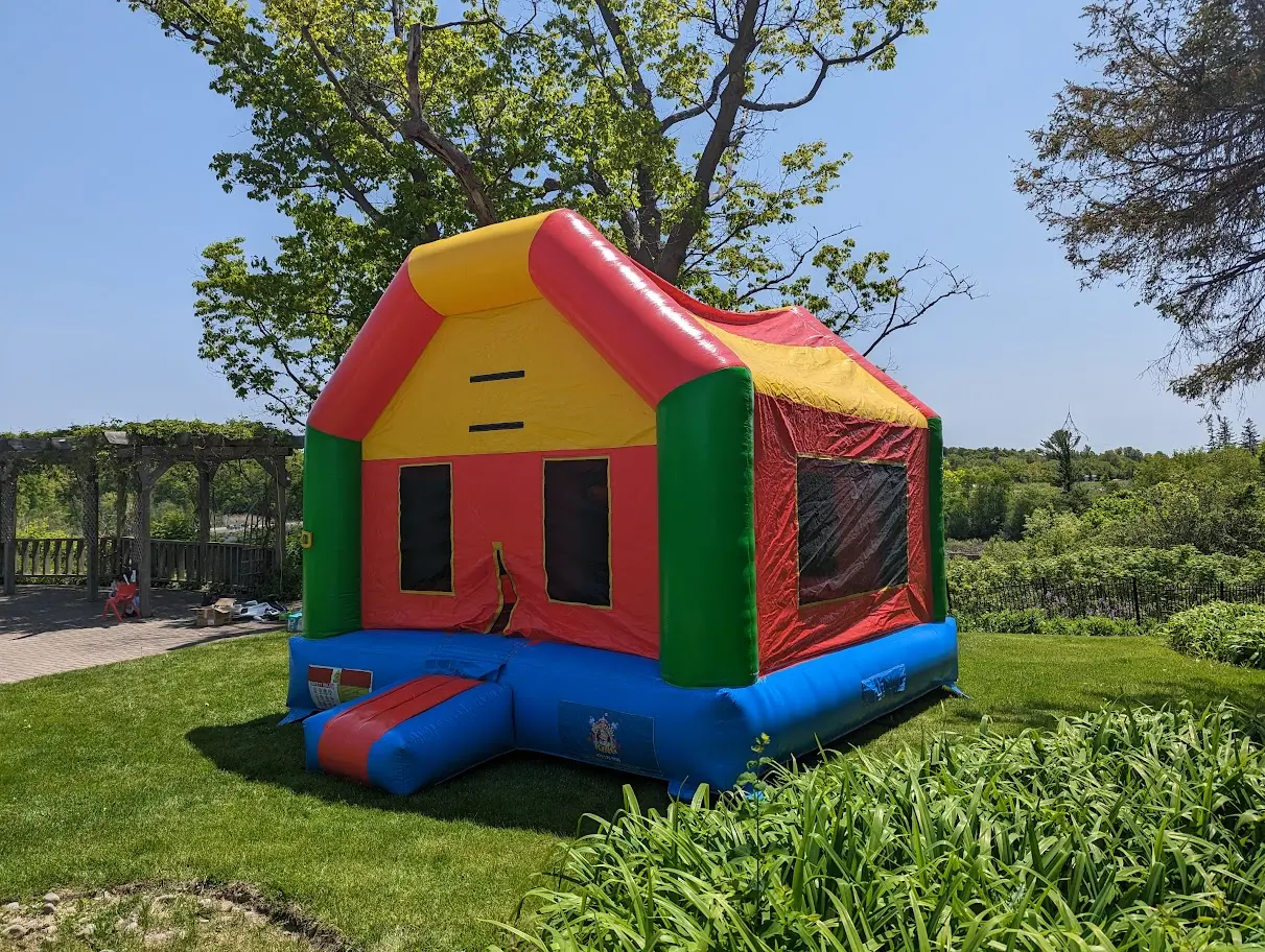 Colorful Bouncy Bouncy Castle (Adults Too) — view 2