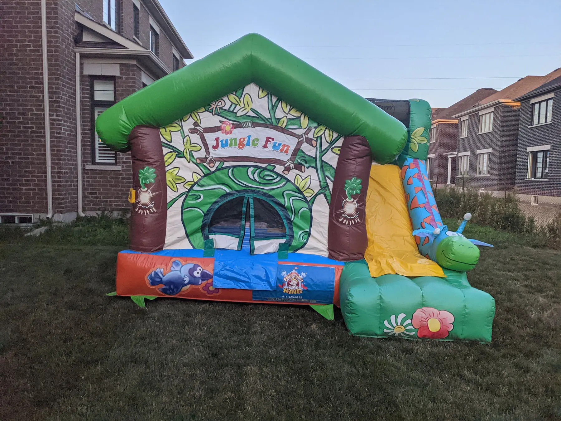 Jungle Fun Bouncy Castle — view 4