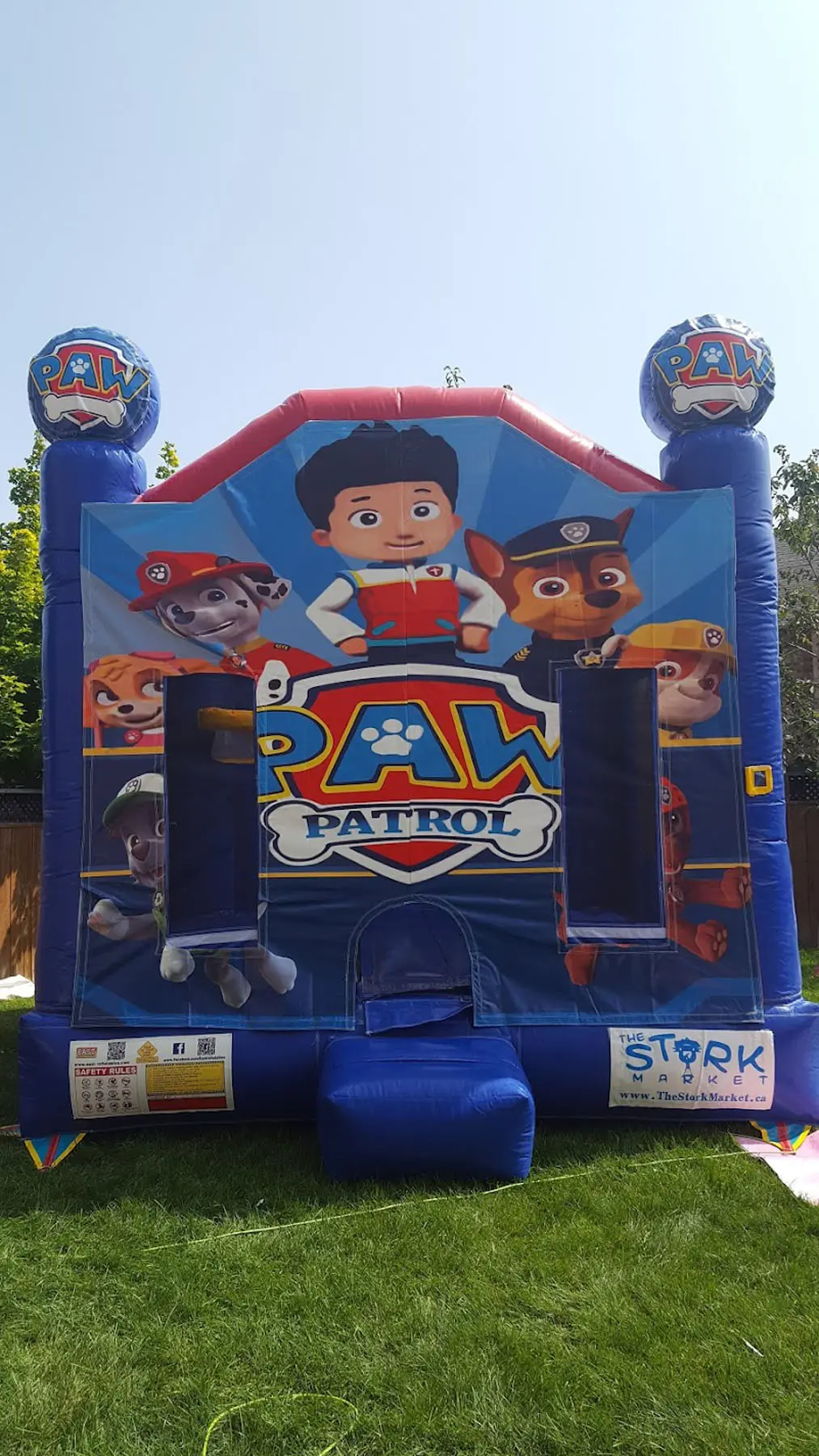 Paw Patrol Bouncy Castle