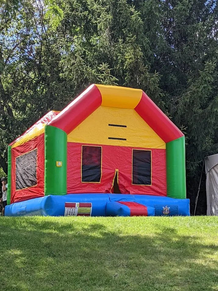 Colorful Bouncy Bouncy Castle (Adults Too) — view 5