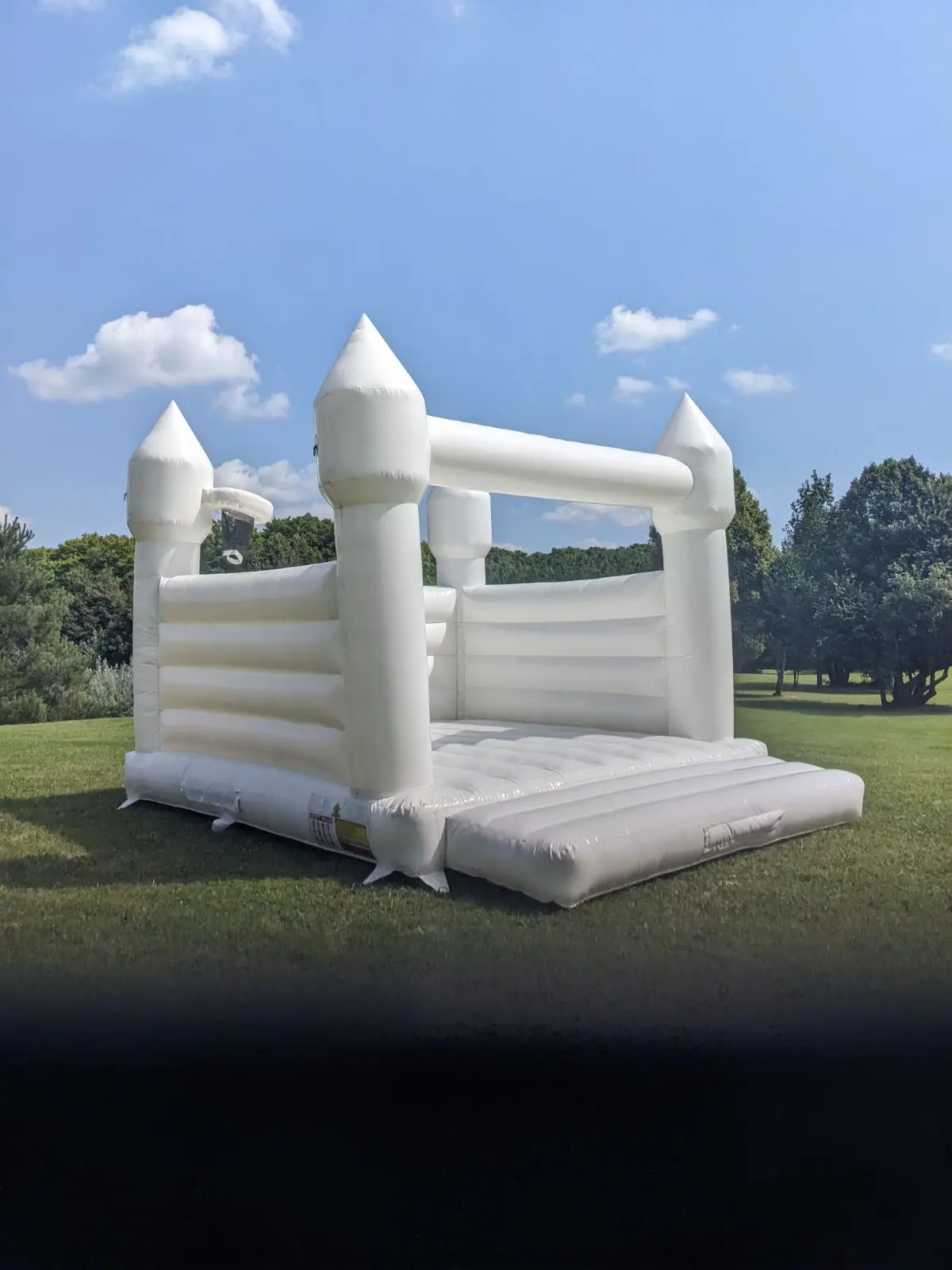 Pure White Bouncy Castle (Adults too) — view 6