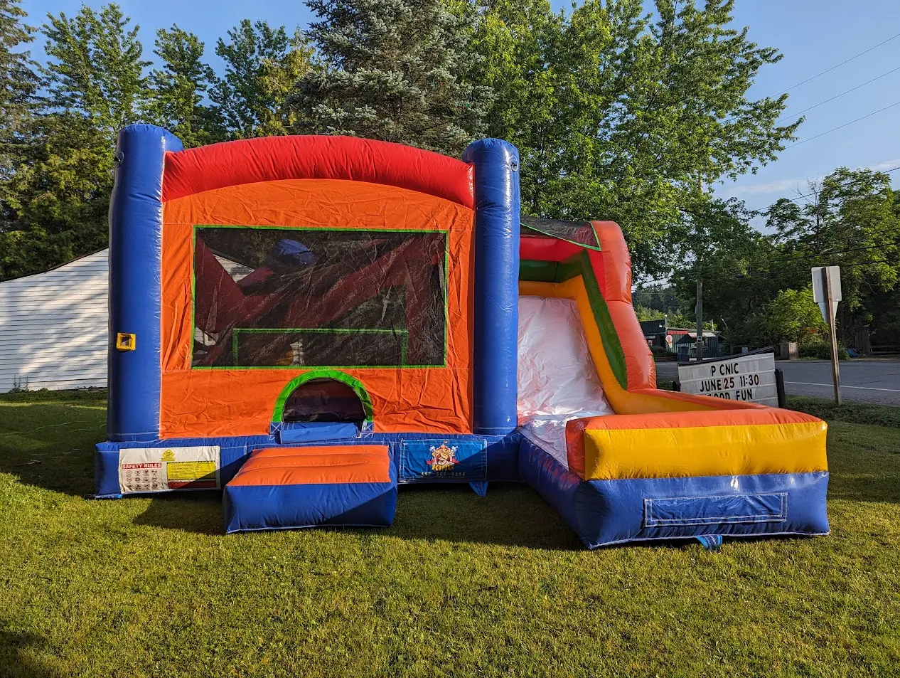 Classic Colorful Bouncy Castle