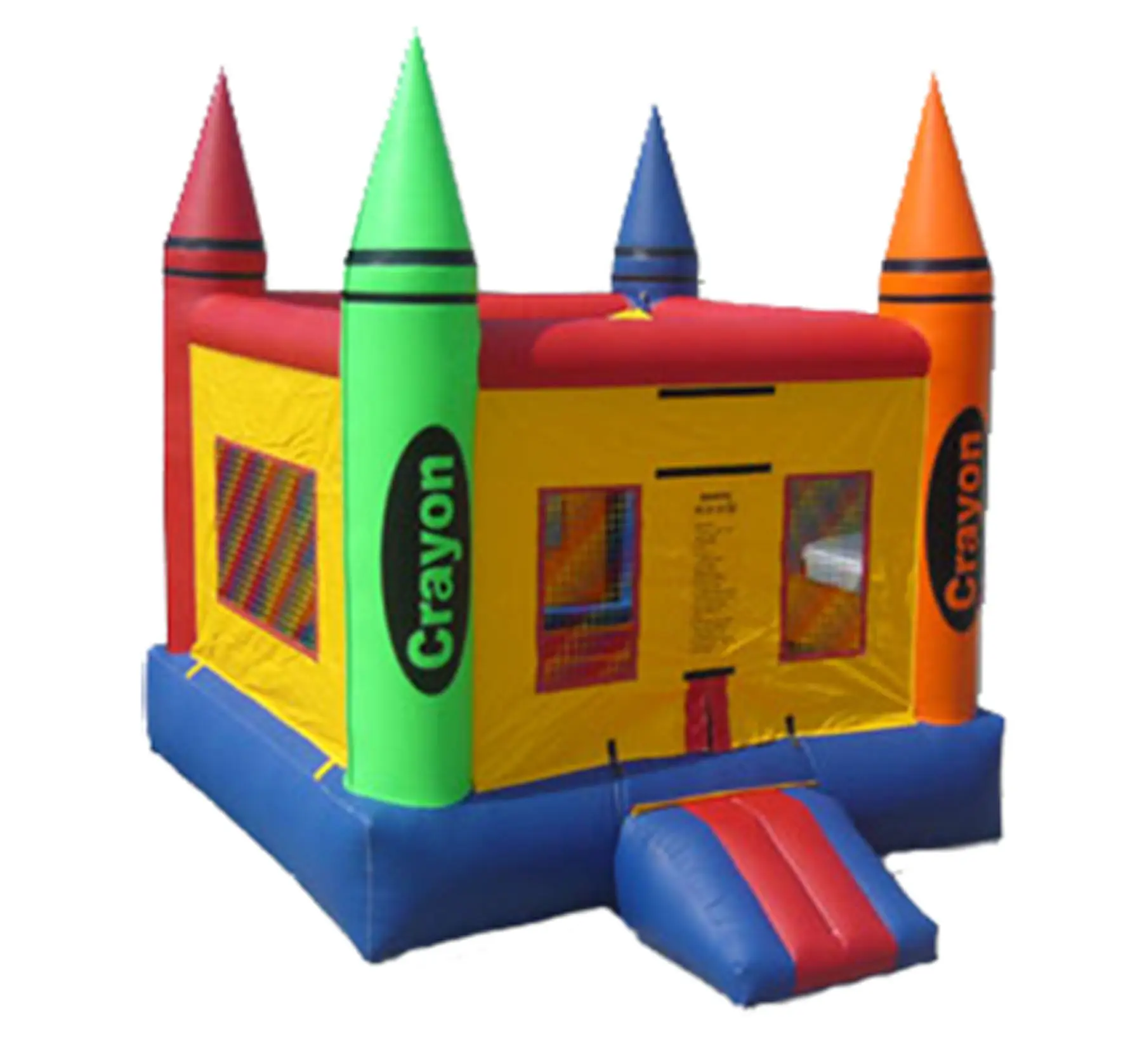 Colorful Crayola Bouncy Castle — view 2