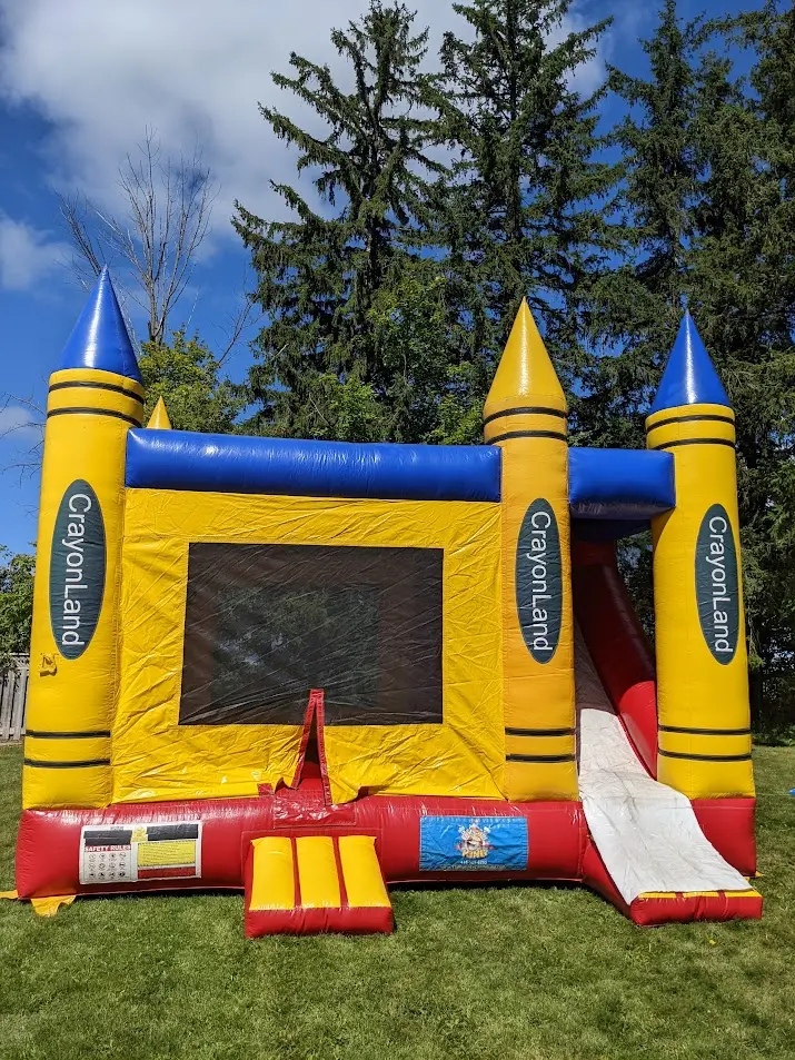 Crayon Combo Bouncy Castle