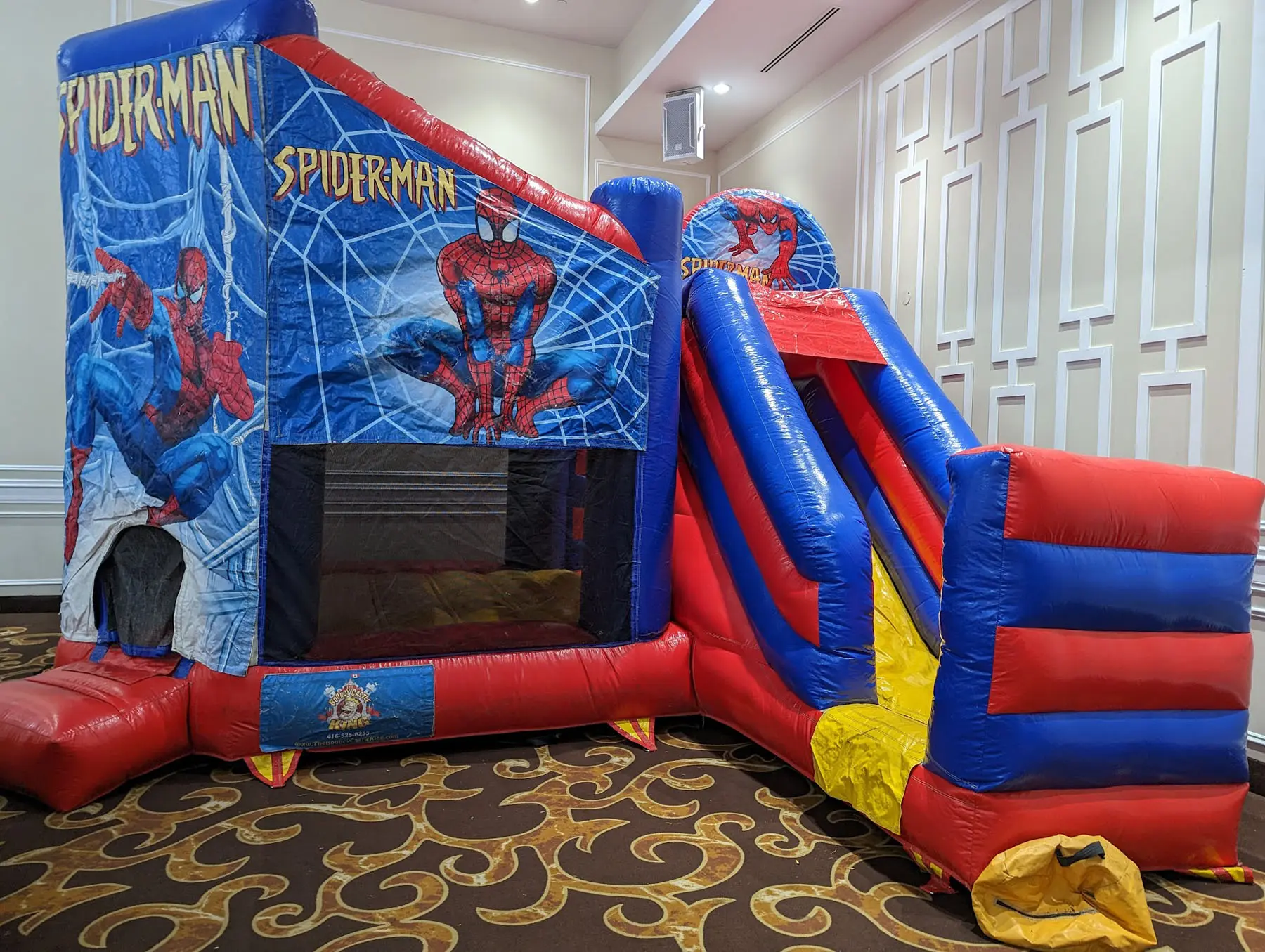 Spider Man Combo Bouncy Castle — view 3
