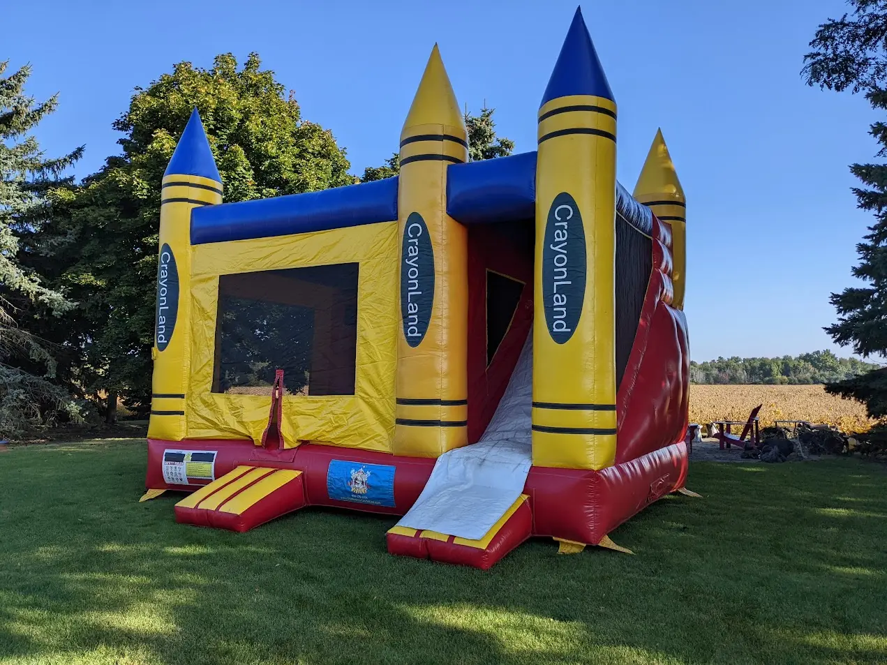 Crayon Combo Bouncy Castle — view 4