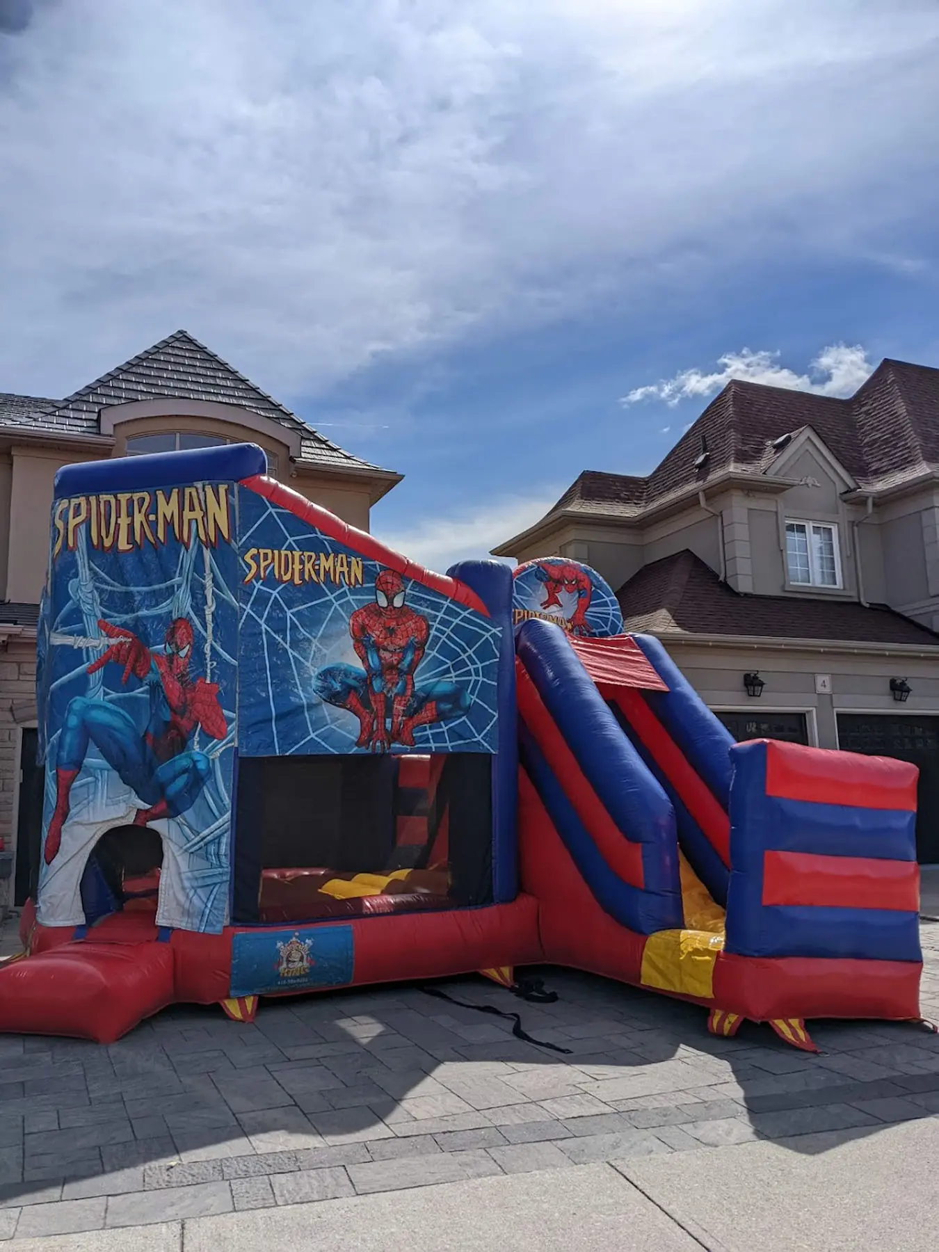 Spider Man Combo Bouncy Castle — view 2