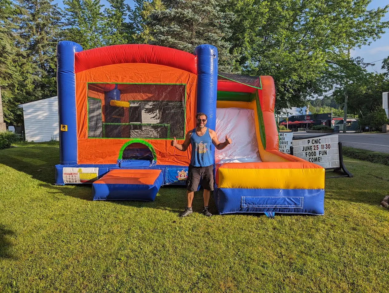 Classic Colorful Bouncy Castle — view 4