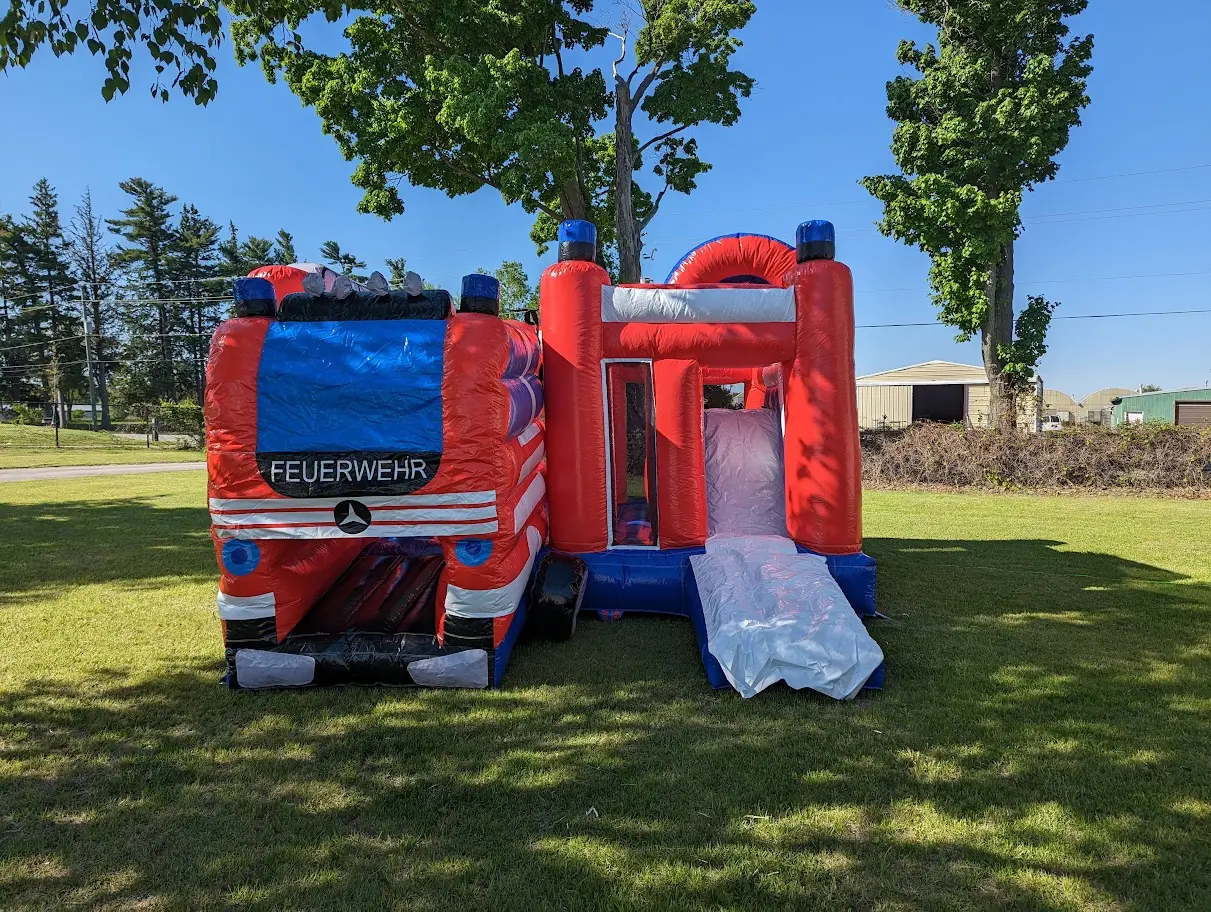 Firetruck Bouncy Castle