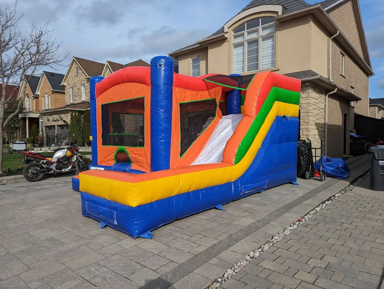 Classic Colorful Bouncy Castle — view 5