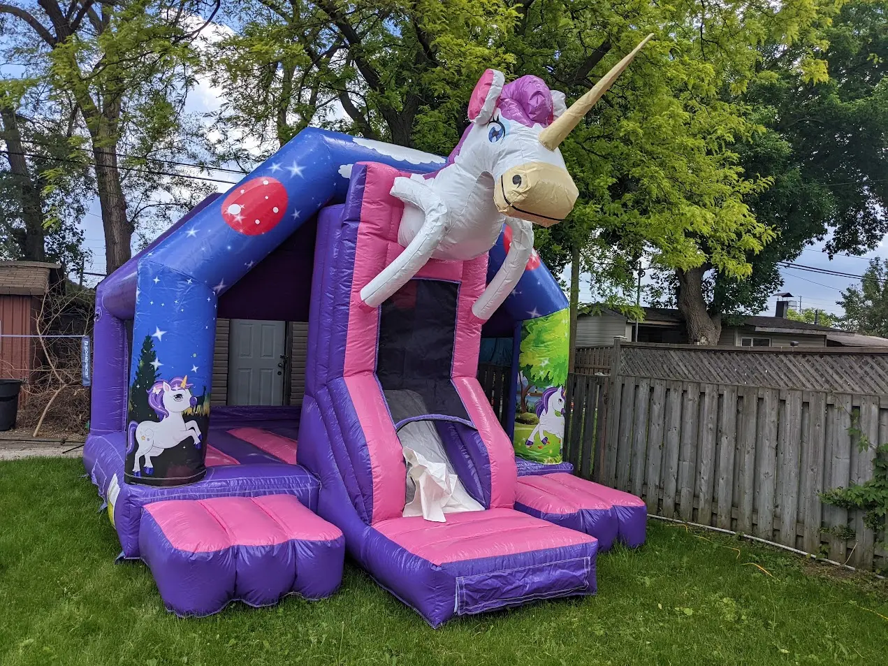 Unicorn Bouncy Castle
