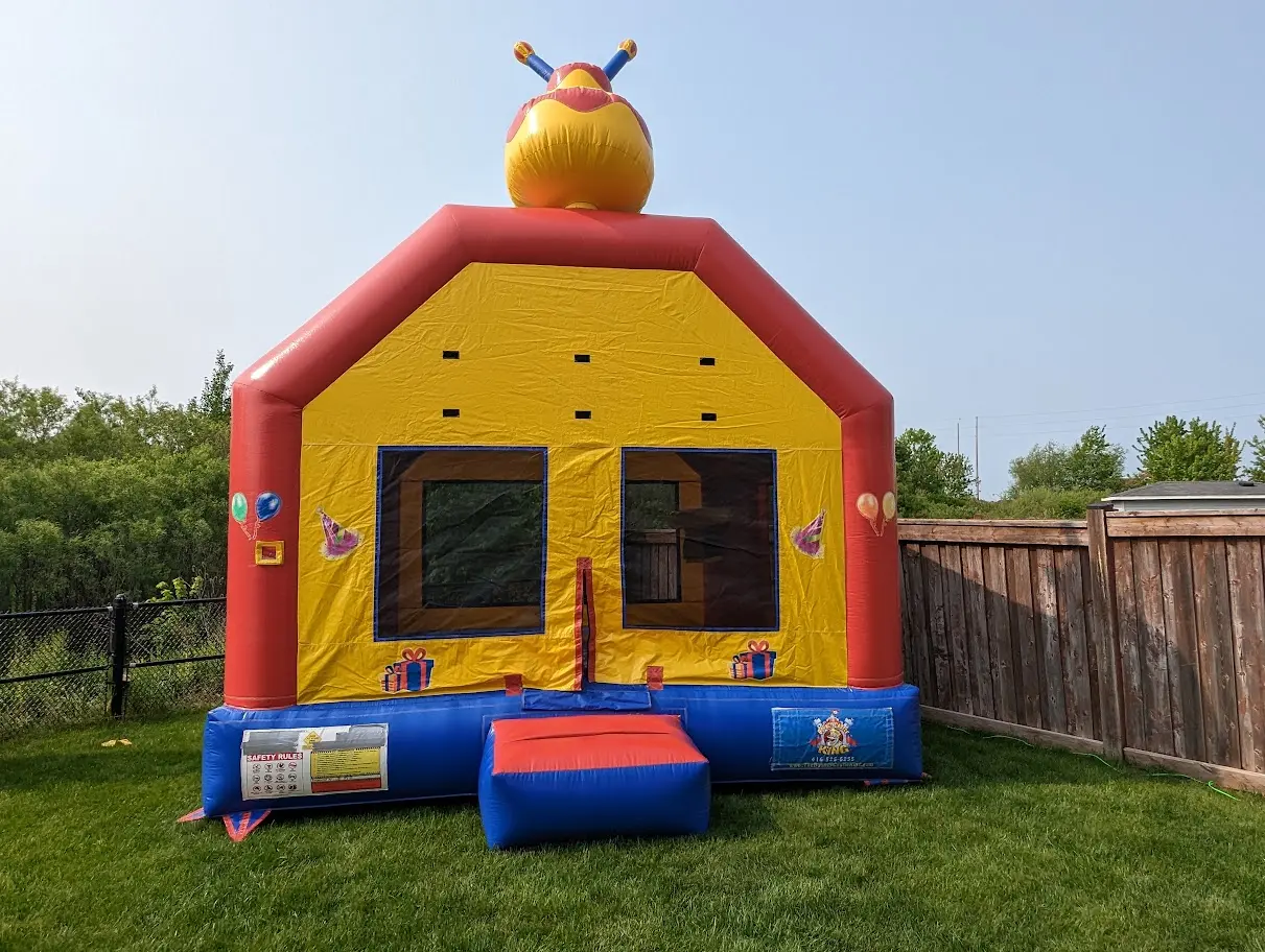 Birthday Cake Bouncy Castle