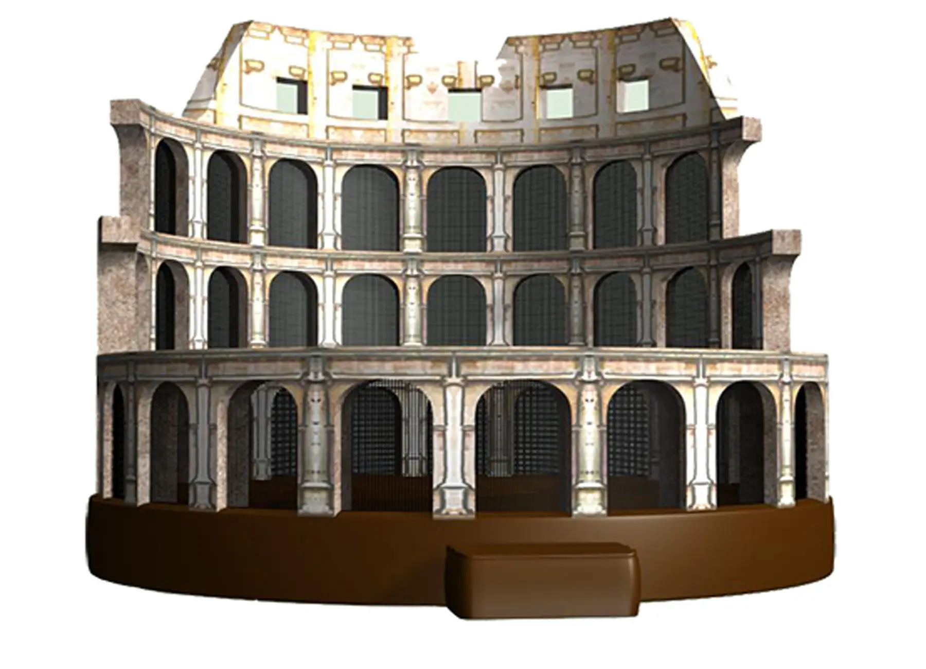 Roman Gladiator Colosseum Bouncy Castle (Adults Too) — view 2