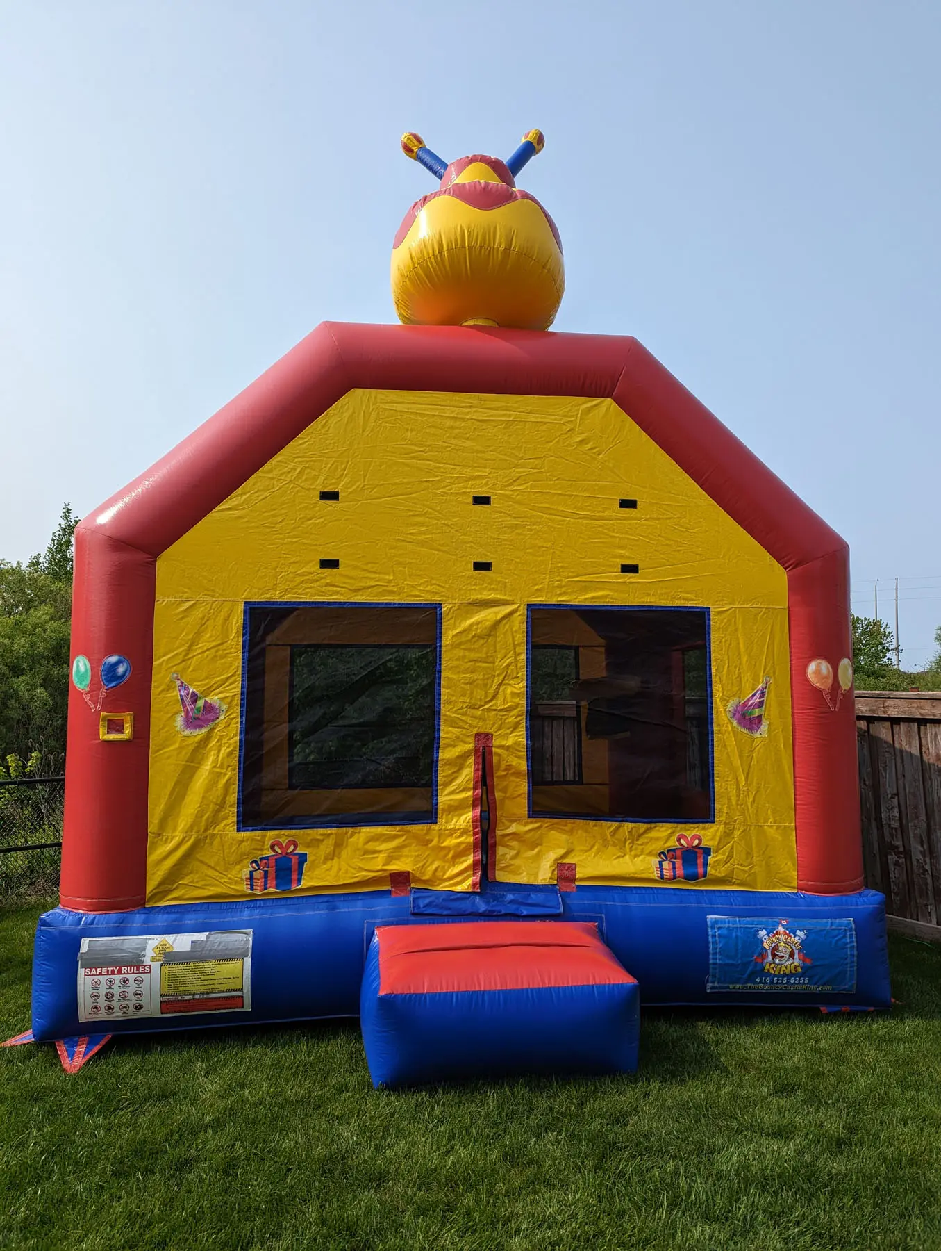 Birthday Cake Bouncy Castle — view 2