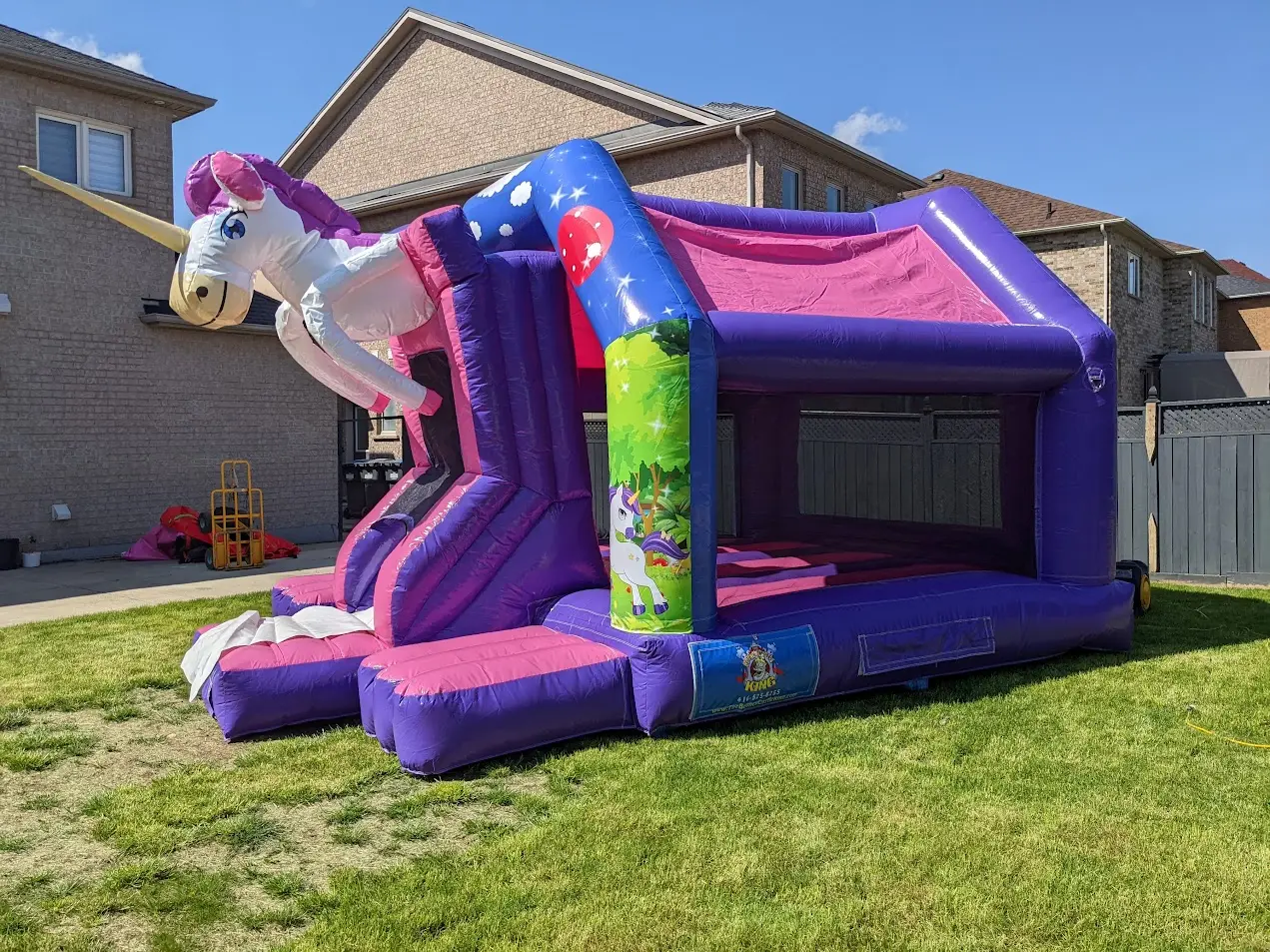 Unicorn Bouncy Castle — view 5