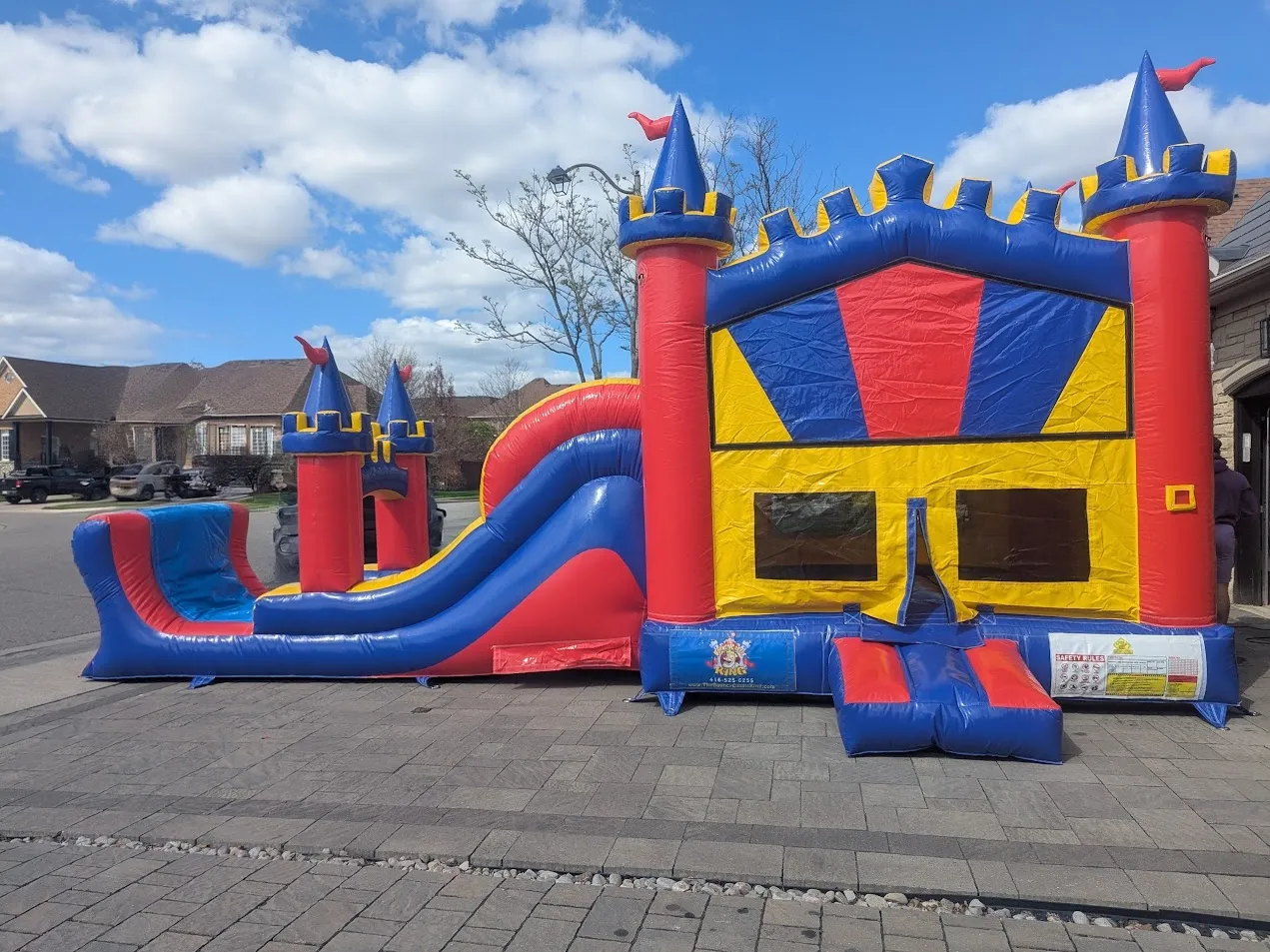 Superslide Bouncy Castle