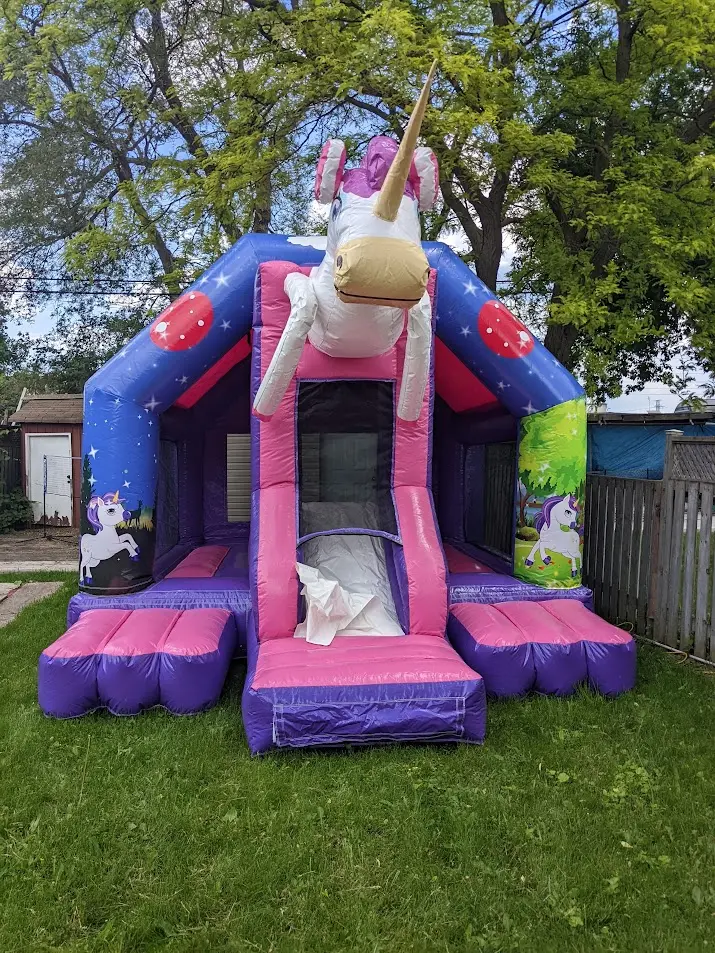 Unicorn Bouncy Castle — view 4