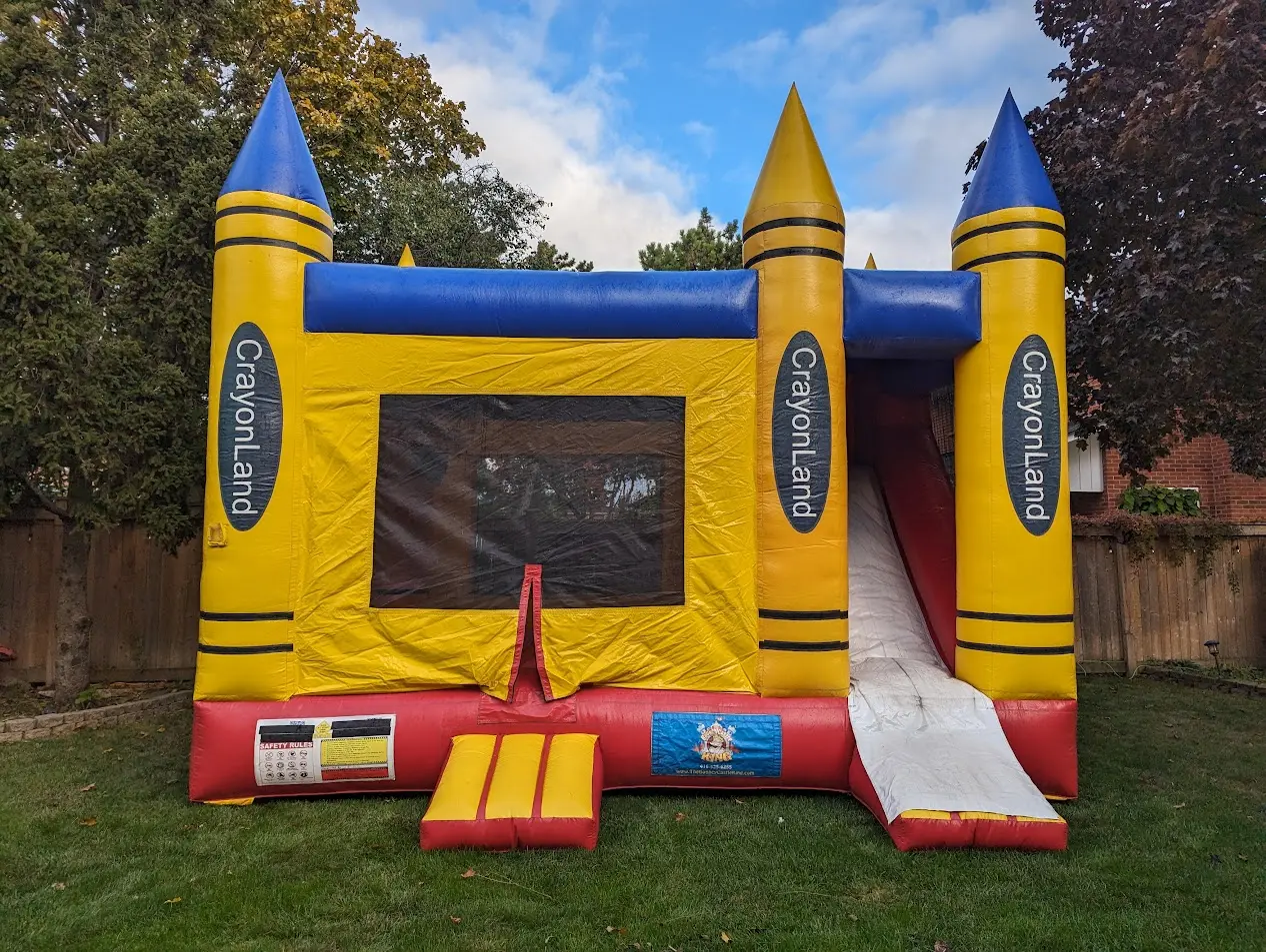 Crayon Combo Bouncy Castle — view 5