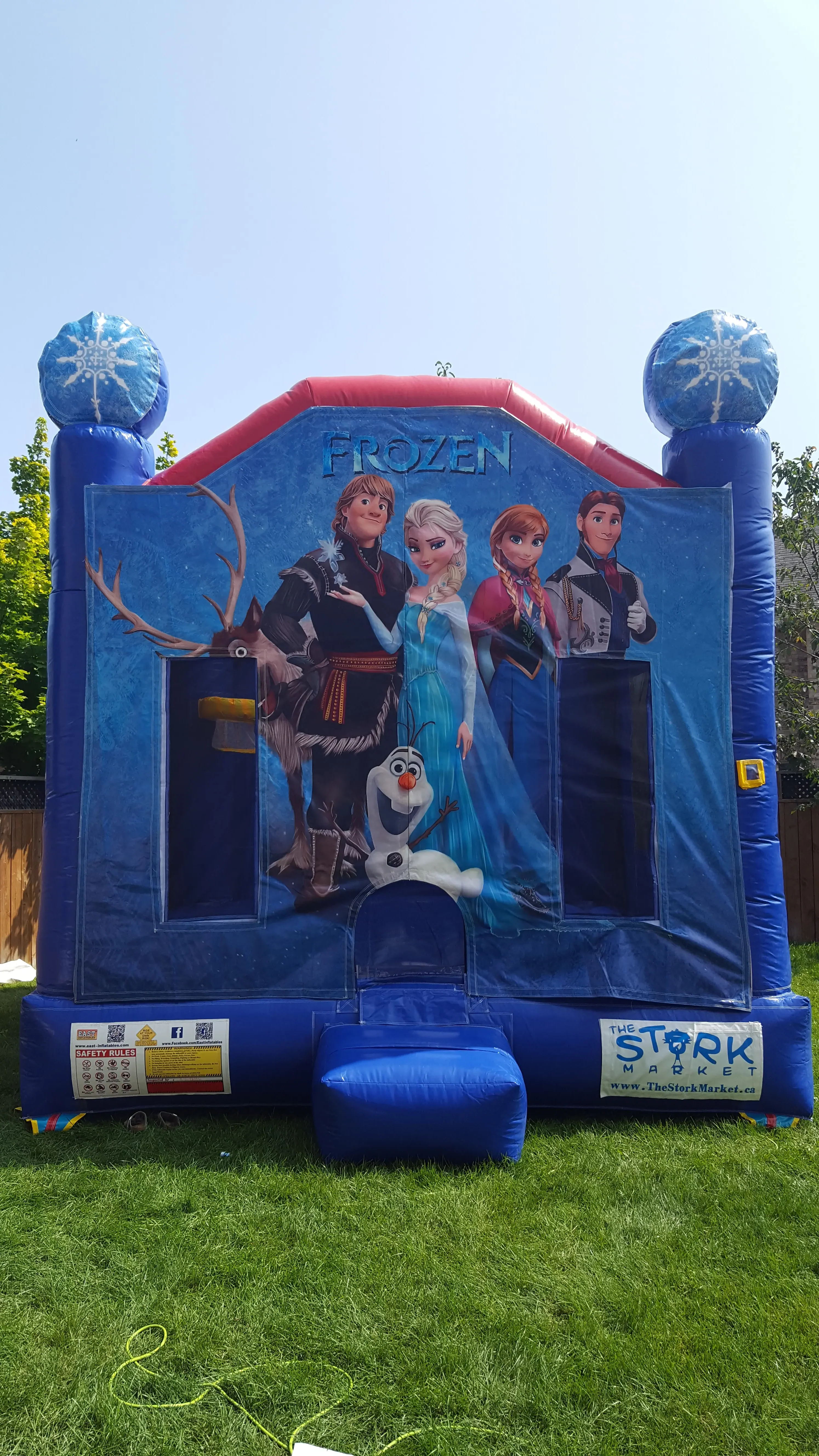 Frozen Medium Size Bouncy Castle