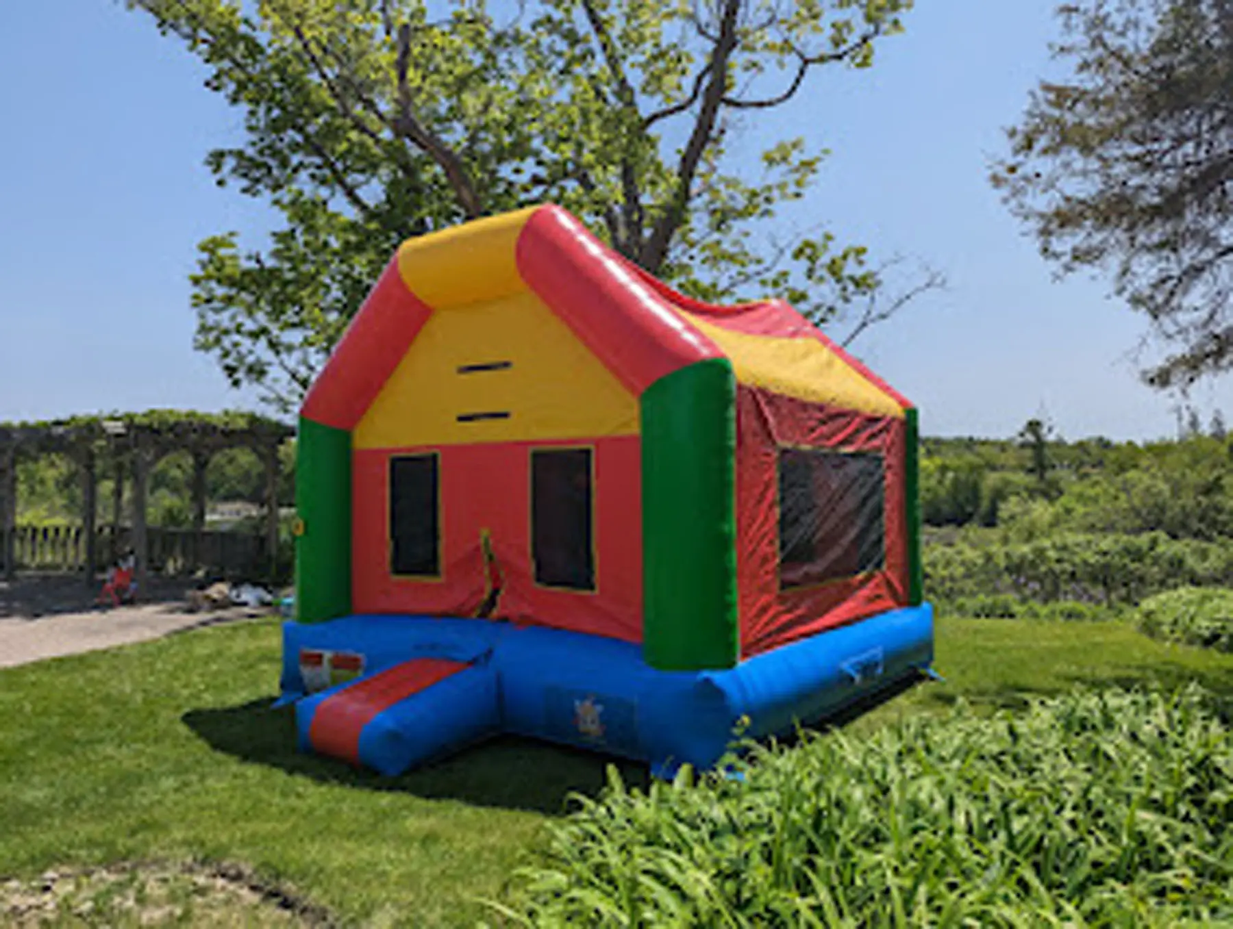 Colorful Bouncy Bouncy Castle (Adults Too) — view 3