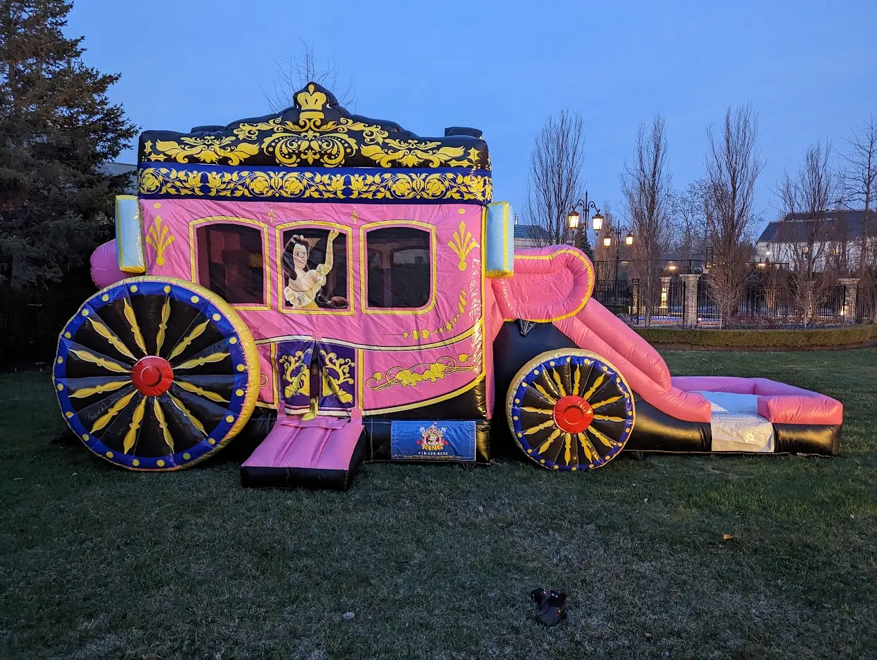 Fairy tale Carriage Bouncy Castle