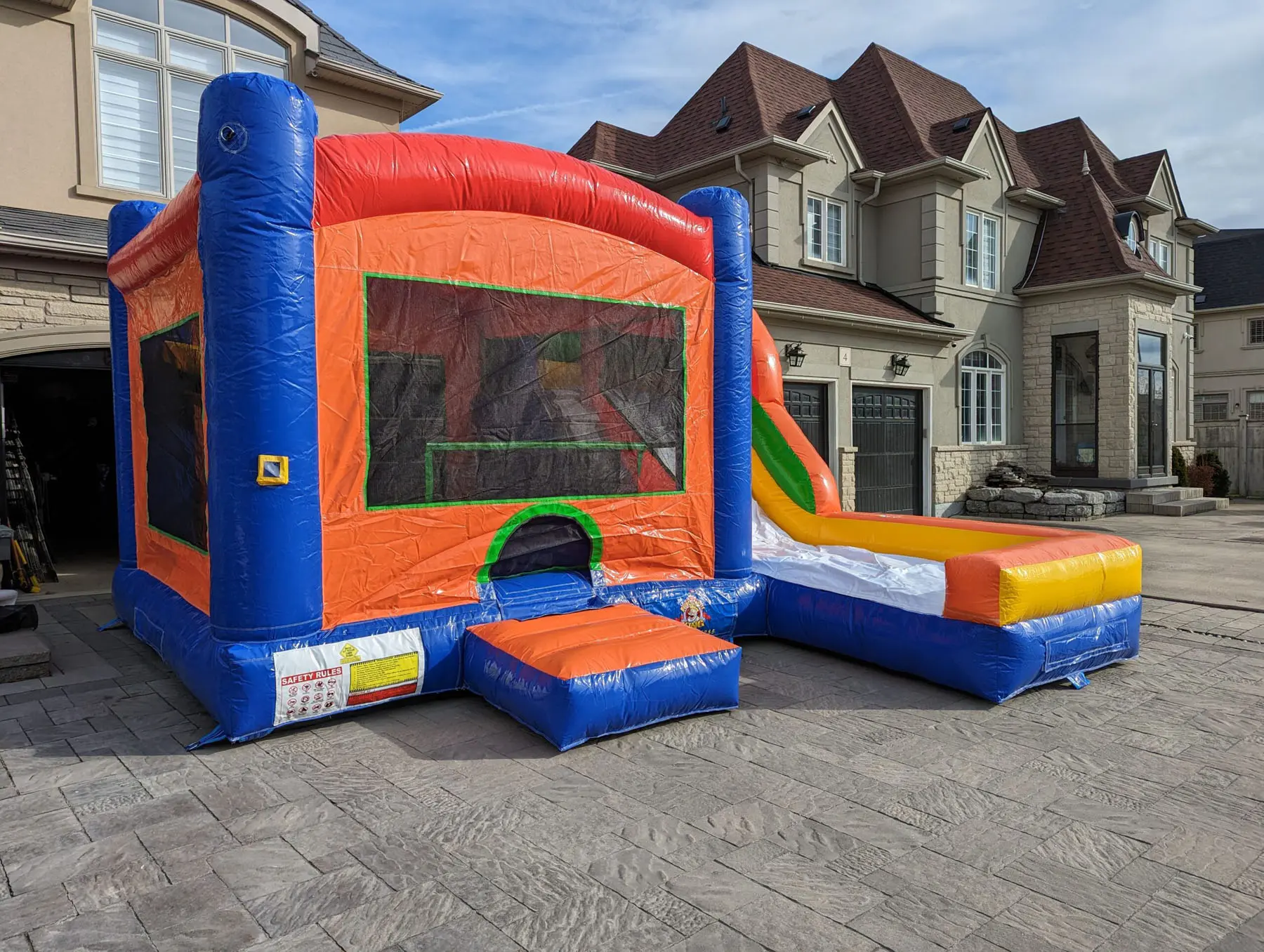 Classic Colorful Bouncy Castle — view 2