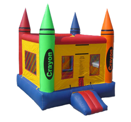Colourful bouncy castle for Boys and Girls
