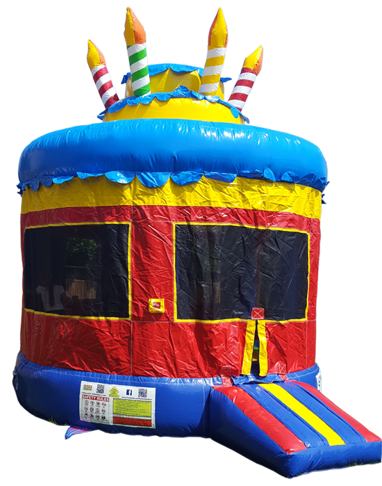 Cupcakes and Candles bouncy castle rentals